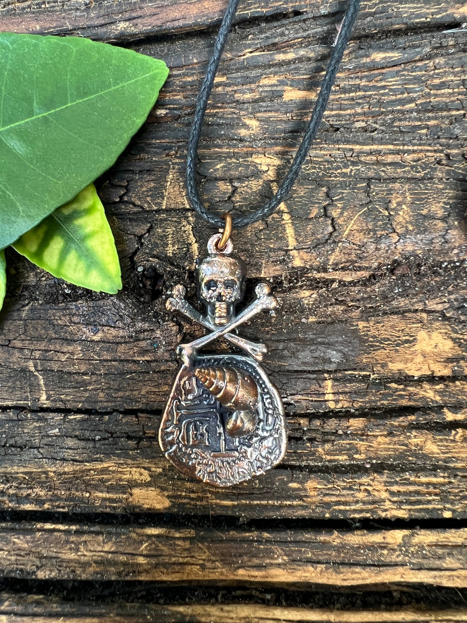 Pillage & Plunder Copper Electroform Pendants