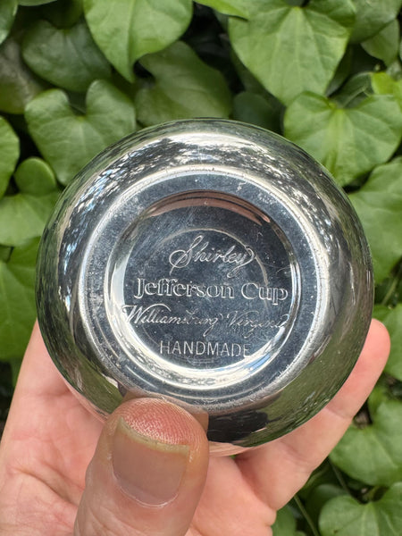 Jefferson Cup in Leather Holder