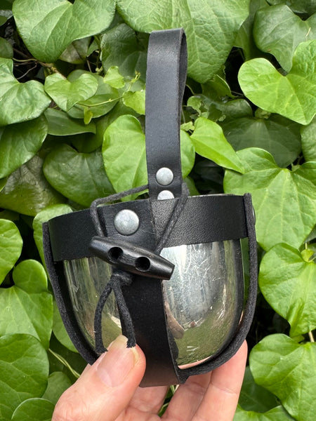 Jefferson Cup in Leather Holder
