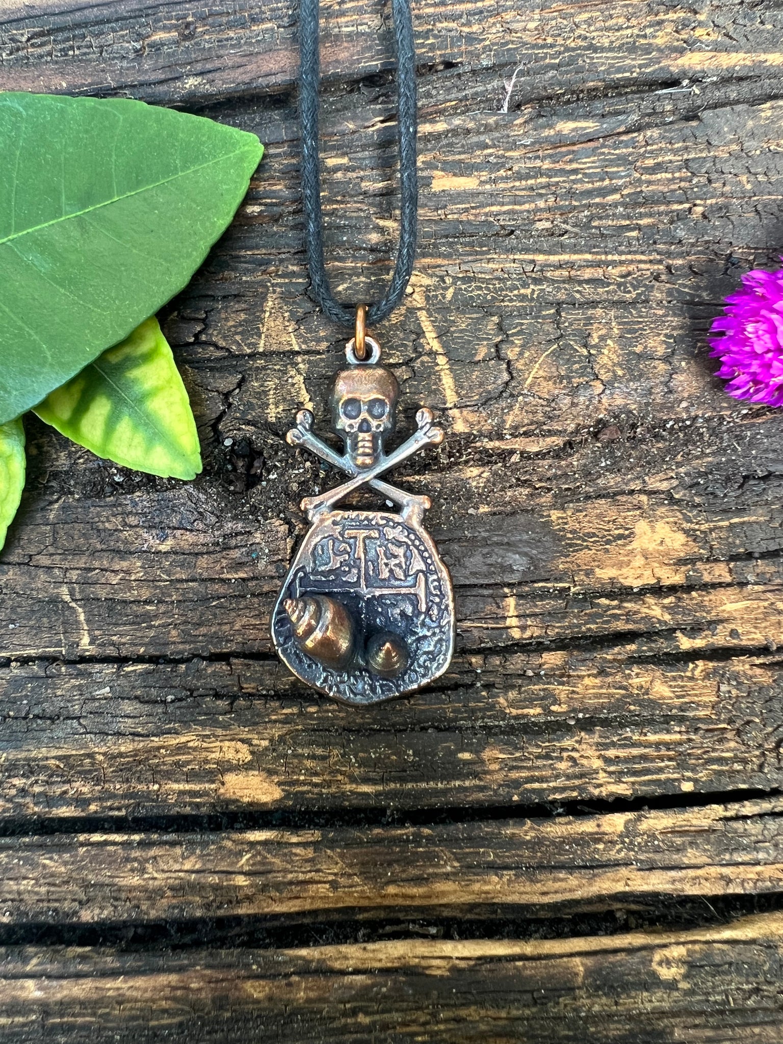 Pillage & Plunder Copper Electroform Pendants