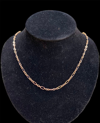 Antiqued Copper Multi Size Link Chain