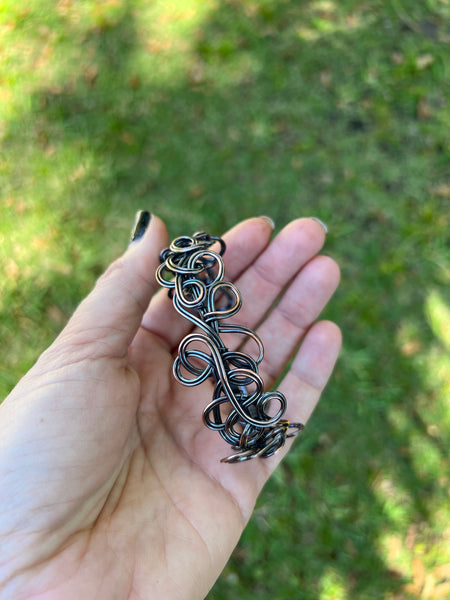 Chaos Swirl Cuff Bracelet