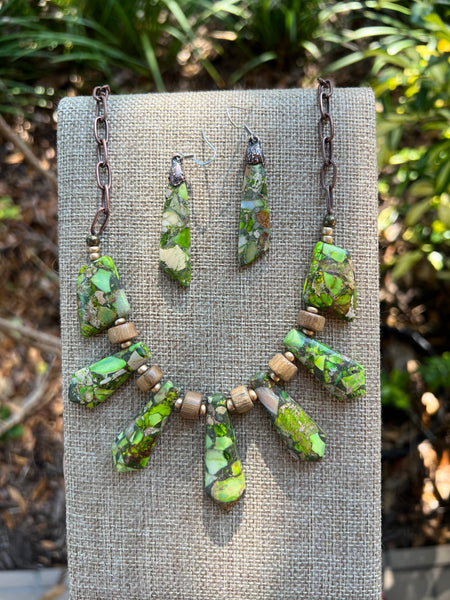 Green sea sediment jasper deals